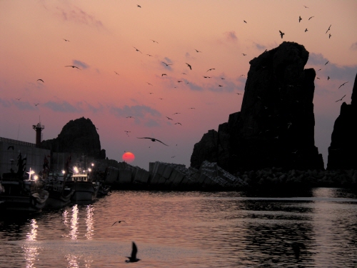 可居岛(小黑山岛)가거도(소흑산도)