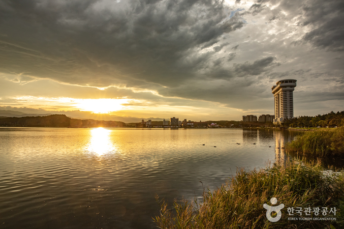 江陵镜浦海水浴场강릉 경포해수욕장