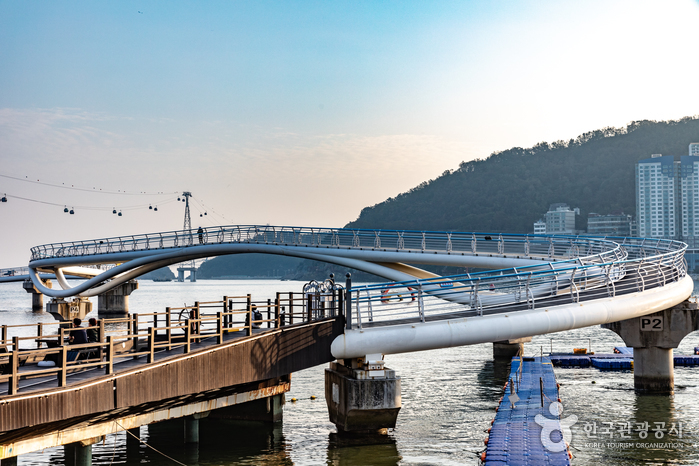 Chemin de promenade des nuages Songdo - Skywalk  (송도 구름산책로(스카이워크))