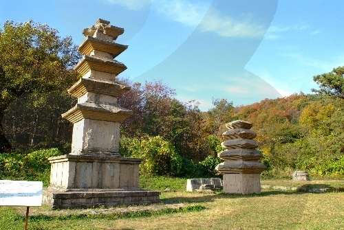 경주 장항리 서 오층석탑 경주 장항리 서 오층석탑